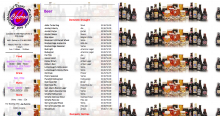 Ciceros Extensive Beer List